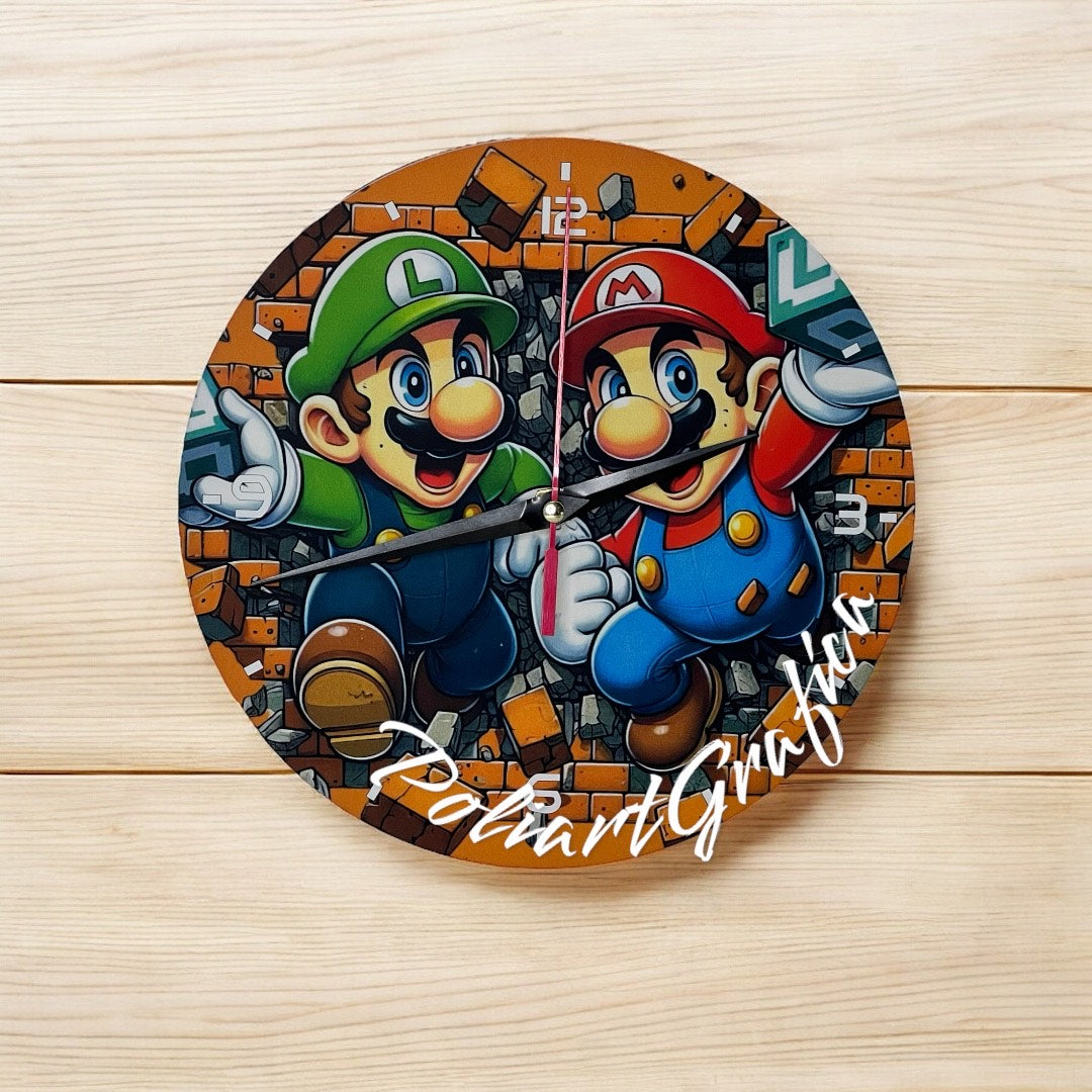 OROLOGIO SUPER MARIO E LUIGI